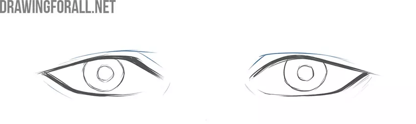 How to Draw Anime Boy Eyes